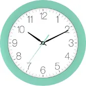Eurotime Wandklok TURQUOISE modern design