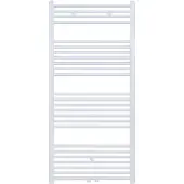 Belrad Designradiator BWS Nile Gobi140x60cm 754W Wit (Midden/zij-aansluiting)