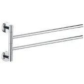Plieger Vigo handdoekhouder 2 armig 45cm chroom