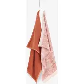 Sissy-Boy Lichtroze handdoek en theedoek