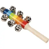Goki Speelgoedinstrument - Bellenboom - Met 13 Belletjes - Hout - 3 Jaar