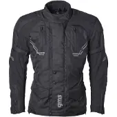 GMS Taylor Dames Zwarte Textiele Motorjas Maat 10XL