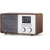 Pinell DAB+ Radio Supersound 301 Walnoot