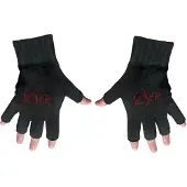 Ginza.se Vingerloze handschoenen - Logo - zwart | Maat Standard