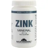 Natur Drogeriet Zink Mineral 100 stk.