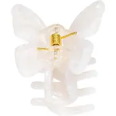 Pico Small Butterfly Claw White MOP