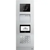 Busch-Jaeger ABB video buitenpost aluminium met keypad & IC kaartlezer 2TMA210010A0029