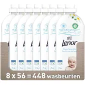 Lenor 8x Wasverzachter Sensitive 56 Wasbeurten 1176 Ml
