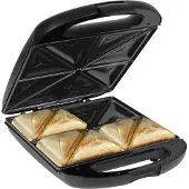 Tristar Tosti apparaat - SA-3069 - 1500W - Voor 4 tosti's - PFAS-Vrij - Anti aanbaklaag