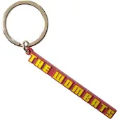 Rock Off The Wombats - Logo Sleutelhanger - Rood/Geel