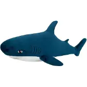 WP Merchandise - Turquoise kleurig haai knuffel (100 cm)