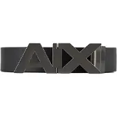 Armani Exchange Heren Leren riem zwart, marine (36), Casual, Klassiek, Leer, Marineblauw 951058CC50543120