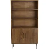 Light & Living Kast 100x40x180 cm DUBAKU hout donker bruin