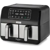 Kenwood HFM20.000MB Dubbele Airfryer, 2 x 4 liter frituurpan
