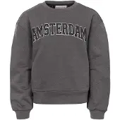 LOOXS Sweater silver grey amsterdam voor meisjes in de kleur