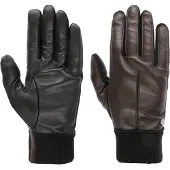 Roeckl Vingerhandschoenen 'KOPENHAGEN TOUCH' bruin / zwart