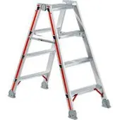 HACA Trede van aluminium, 4 treden