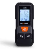 MaKa Digitale Laser Afstandsmeter 30 m - Aanpasbare meetreferentie - Lasermeter