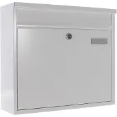 Rottner tresor Rottner Brievenbus Petra II |Wit|31,5x36x11,5cm|