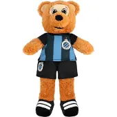 Club Brugge - Beer met Shirt - Blauw/Zwart - 20 cm