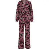 We fashion Jumpsuit Aubergine Size: L | Jumpsuits Outlet | Dames | Zwart