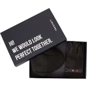 Tresanti | DEMPSEY I Giftset flatcap and gloves | groen