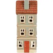 Ib Laursen - Keramieken huisje - Nyhavn - waxinelichthouder - hoog