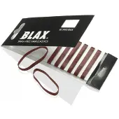 Blax - Snag-Free Hår Elastik BRUN 4mm 8 stk.