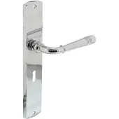 Intersteel Deurkruk Helena op langschild sleutelgat 56mm - chroom