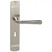 Intersteel Deurklink Helena sleutelgat 56mm nikkel mat