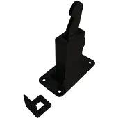 Dx deurvastzetter HD wandmodel - zwart