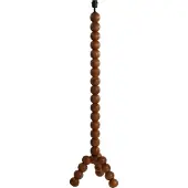 Light & Living Vloerlamp 35x35x130 cm VEGLIO hout olie bruin