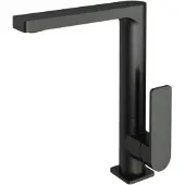 Hotbath Wastafelkraan Gal Met Draaibare Uitloop 25 cm Geborsteld Gunmetal PVD