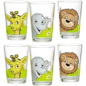 Ritzenhoff & Breker Kindergläser Dschungeltiere 205 ml Set van 6