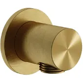 Hotbath Archie AR517 wanduitlaat geborsteld messing PVD