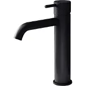 Hotbath Wastafelmengkraan Cobber X 21.6 cm Mat Zwart