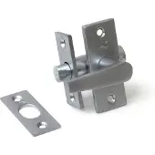 Dulimex | Insteekgrendel met sluitplaat lengte 70 mm | Zilvergrijs