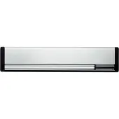 Axa Brievenbusklep | (Veermechanisme, Naamplaat, Geborsteld aluminium)