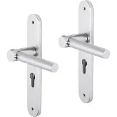 Impresso Dover Aluminium op Ovaal schild met schroeven