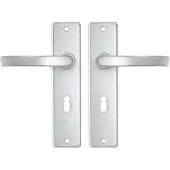 Axa | Binnendeurbeslag | Edge kruk | Blok | SL55 | Aluminium