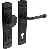 Intersteel | Veiligheidsbeslag Helena | PC92mm | Oud Grijs