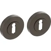 Intersteel sleutelrozetten verdekt 52x10mm - antraciet