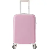 Decent Star-Maxx Handbagage Trolley 55 pastel roze