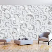 Karo-art 147cm X 105cm - Zelfklevend fotobehang - Abstracte glamour, 8 maten, premium print