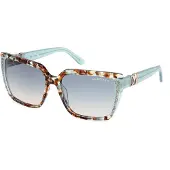 GUESS Marciano by Guess Turquoise Acetaat Zonnebril
