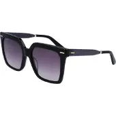 Calvin Klein Vierkant Dames Zwart Paars Kleurverloop CK22534S