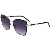 Longchamp Dames Geometrische Vierkante Metalen Zonnebril LO167S