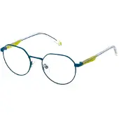 FILA VFI703L 49/19/135 Blauw mat Metalen Bril Small Size VFI703L