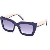 Pucci , modelnummer EP0202, dameszonnebril, blauw, overgangsglazen., modelnummer EP0202, herenzonnebril, blauw, overgangsglazen