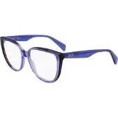 Liu Jo LJ2807 Blue/marble blue 54/16/140 WOMAN Brilmonturen